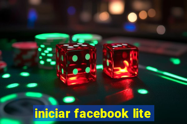 iniciar facebook lite